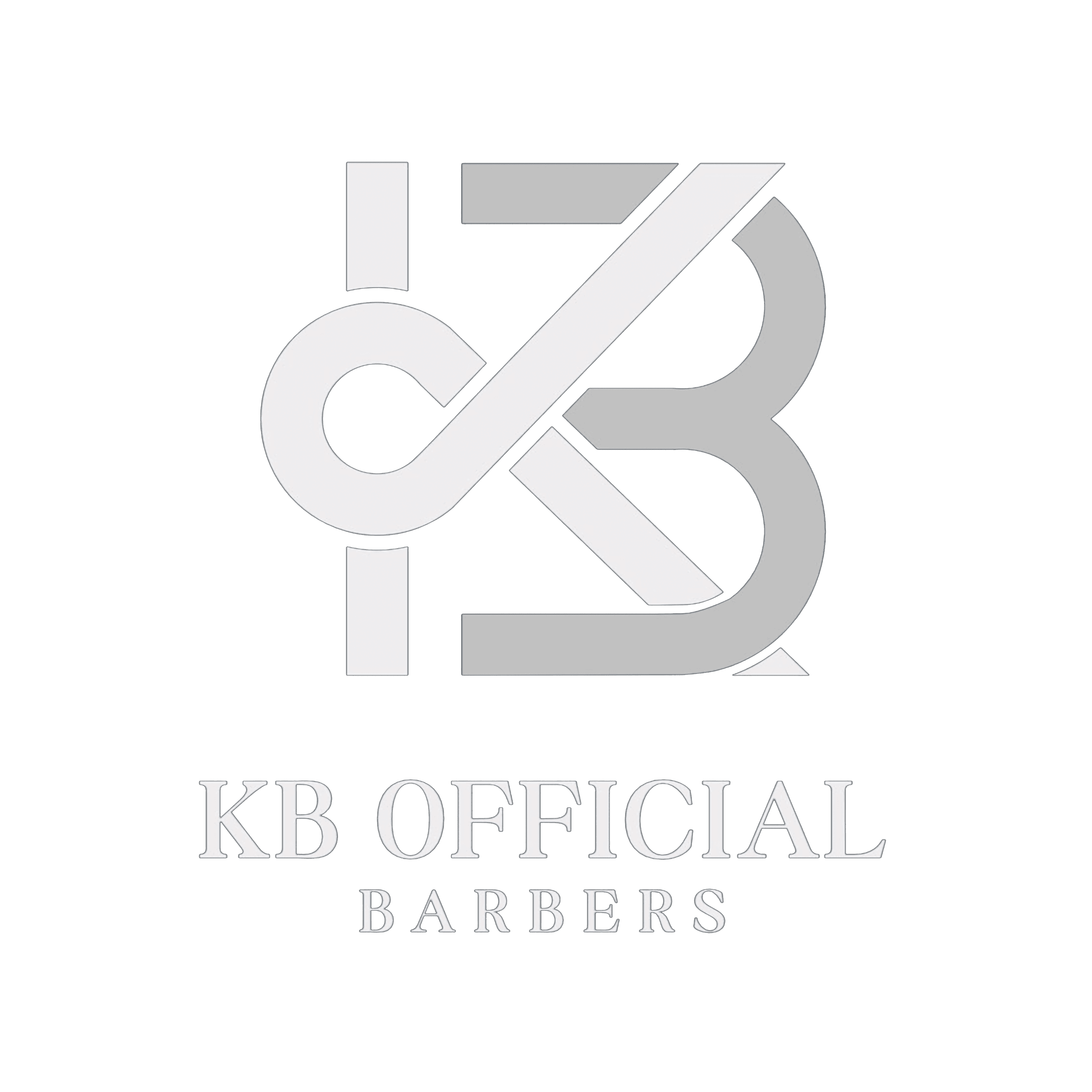 KB Official Barbers logo